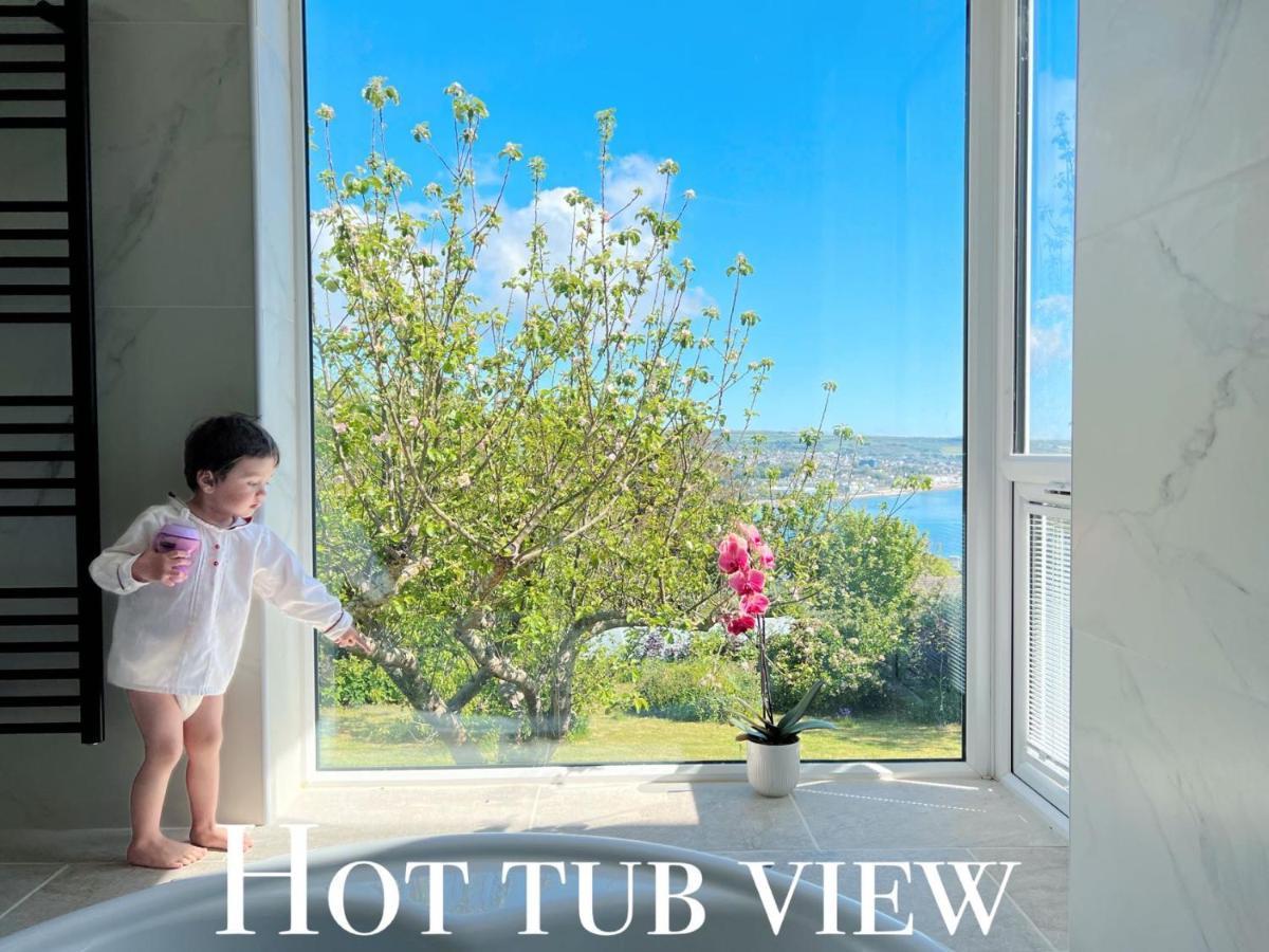 Shan Mu Inn Deluxe Hot-Tub Seaview Apartment Newlyn Exterior foto